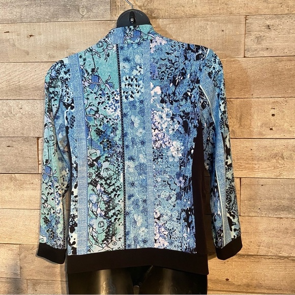 Northern Reflections women’s blue zip up lightweight jacket in size petite large - Picture 5 of 8